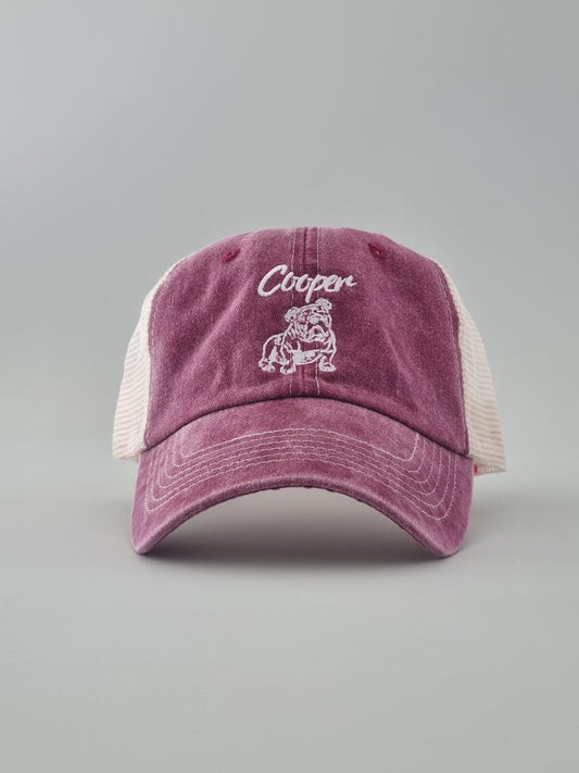 Cooper Trucker Cap | Maroon