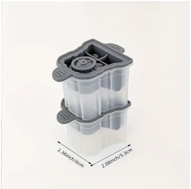 Bulldog-shaped Ice Cube | Silicone Ice Mould