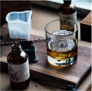 Bulldog-shaped Ice Cube | Silicone Ice Mould