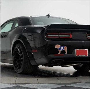 Varsity Bulldog | Car decal
