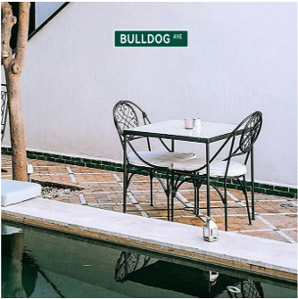 Bulldog Ave | Vintage Street Sign