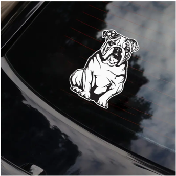 Serious Bulldog | Car decal